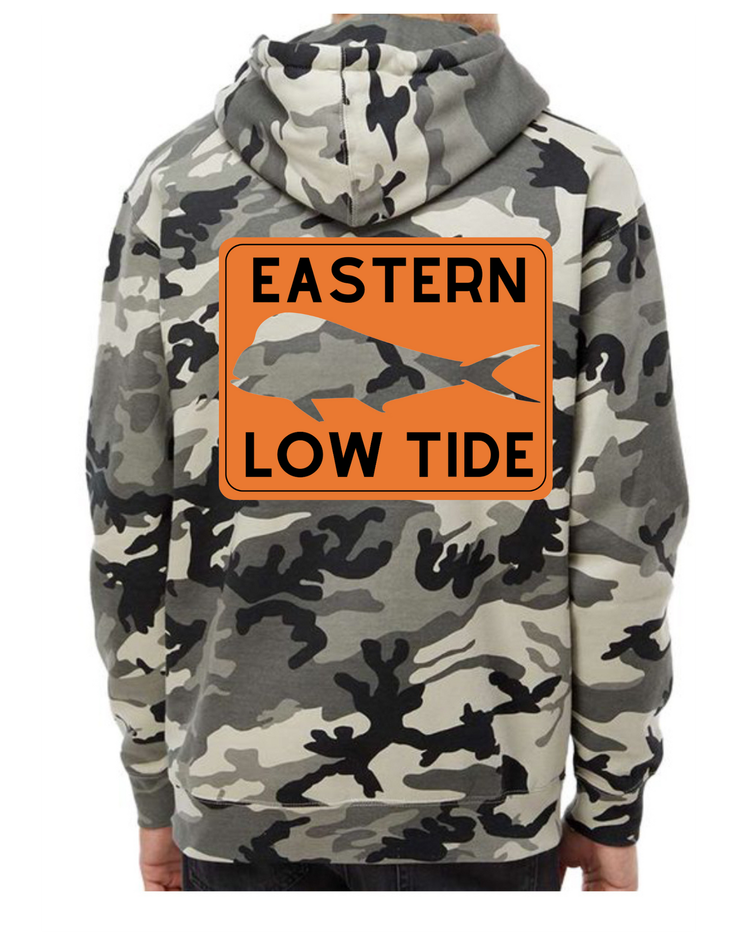 ELT Hoodie Snow Camo - Orange