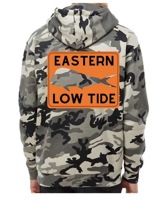 ELT Hoodie Snow Camo - Orange